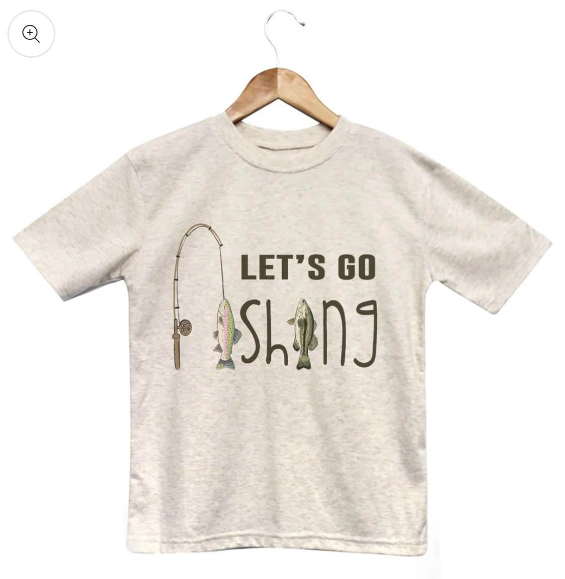 LET'S GO FISHING T-SHIRT