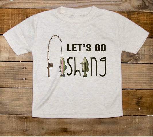 LET'S GO FISHING T-SHIRT
