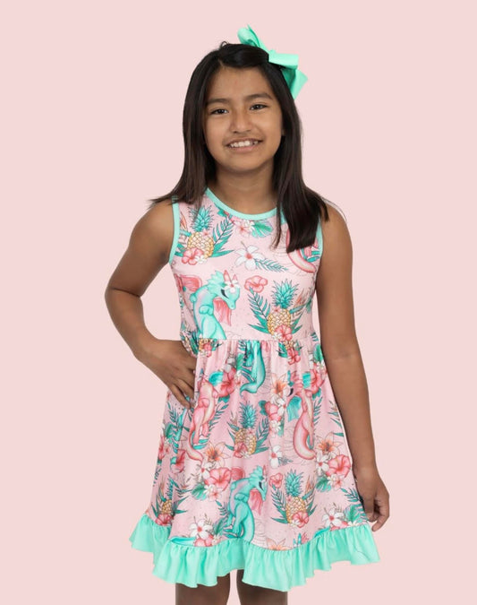 EMBER WINGS GIRL DRESS